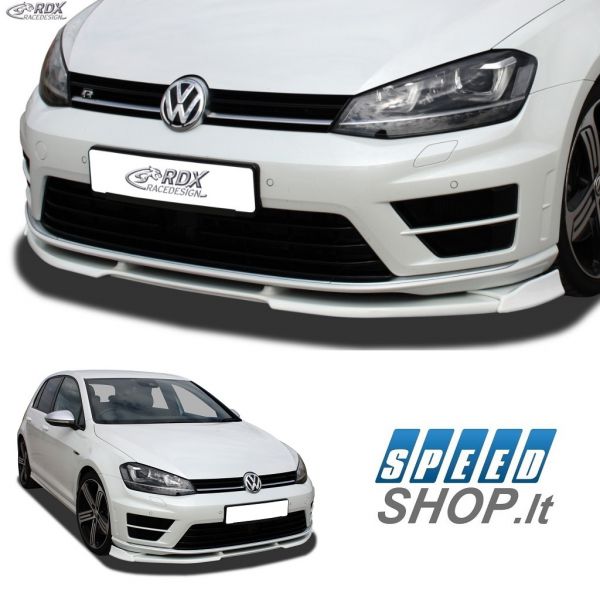 Golf 7 R-line priekinio bamperio pažeminimas